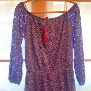 Lilly Pulitzer Lana Off-the-shoulder Skort Romper